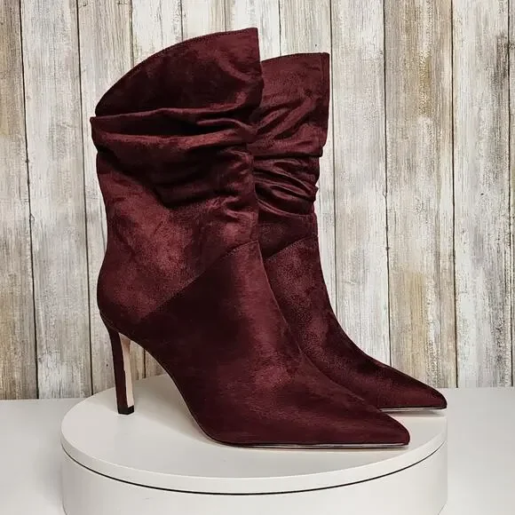 NEW - Jessica Simpson Women's Elisti Slouchy Pointed-Toe Dress Booties - Size 8M - Picture 1 of 7
